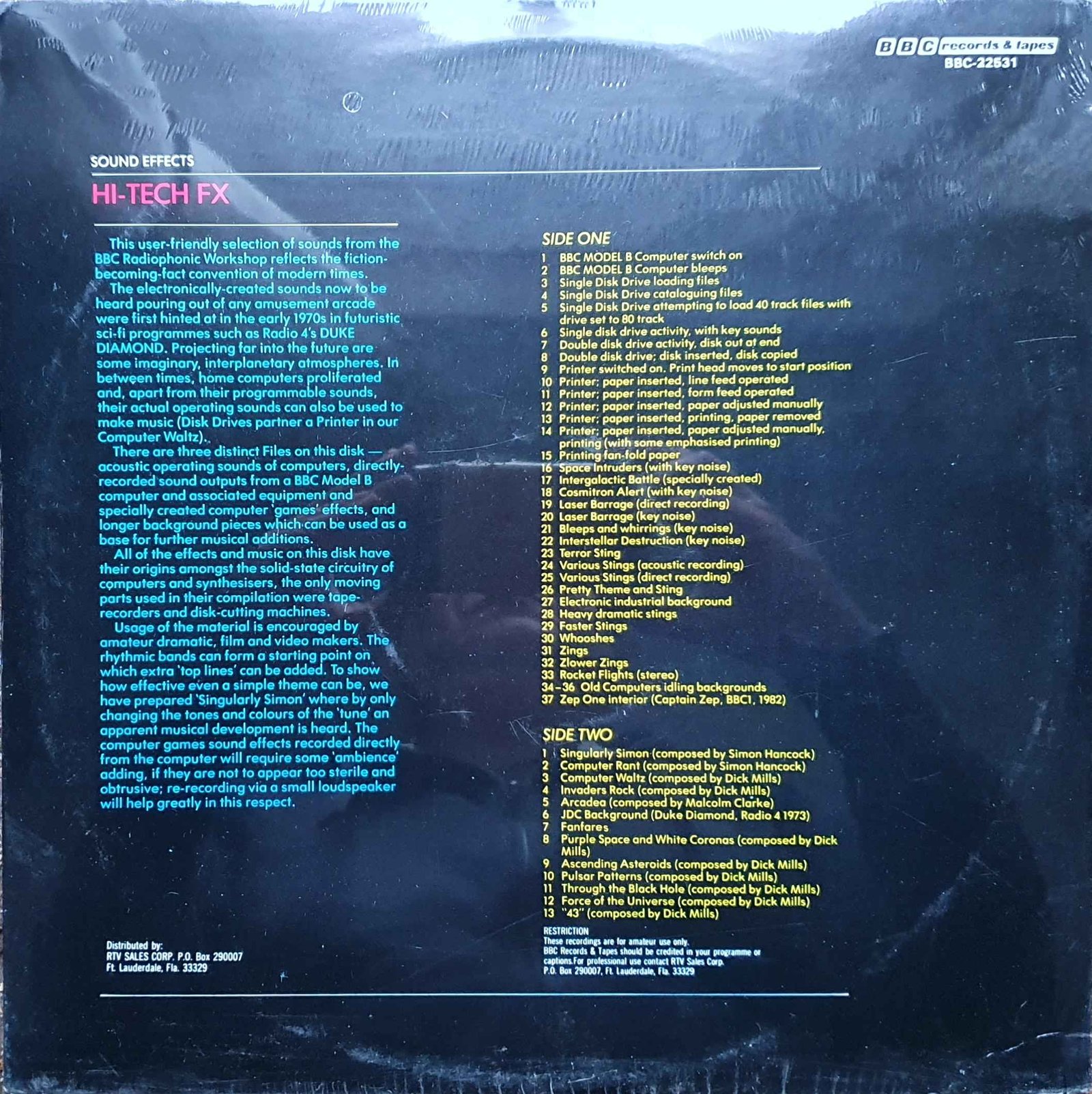 Back cover of BBC - 22531